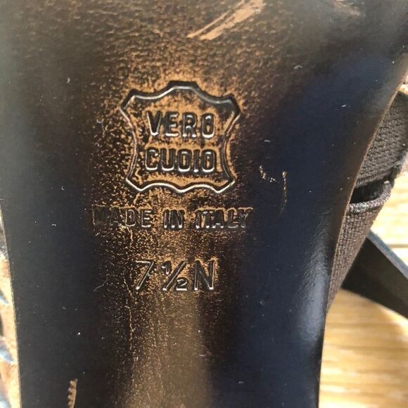 Donald j Pliner-iuna gold sandal (size:7.5) - Picture 8 of 8